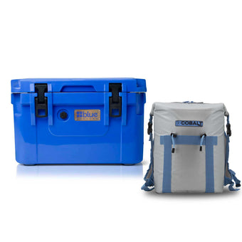 Roto Molded Cooler With Free Soft Sided Backpack Cooler Promo