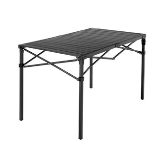 Roll Top Camping Table by Mountain Summit Gear Lightweight and Sturdy Outdoor Furniture