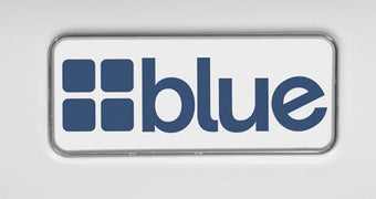Replacement Logo Decal for Blue Coolers Front of Cooler Compatible with 30Q 55Q 55Q with Wheels and 100Q