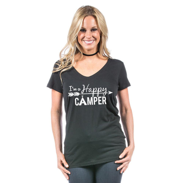 "I'm A Happy Camper" Women's Graphic Tee