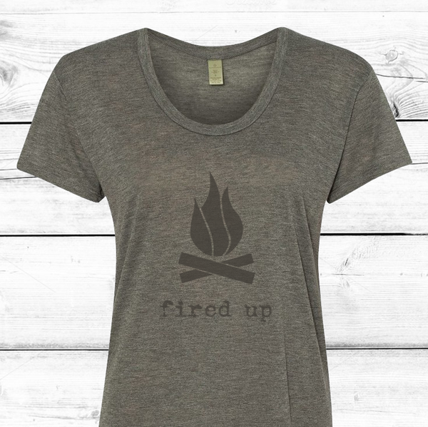 Fired Up Women's Graphic Tee