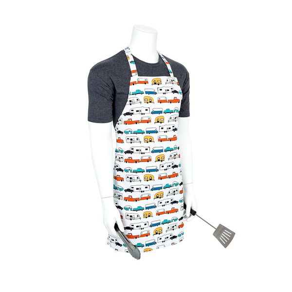 "Life is Better at the Campsite" Multi-Color  Apron