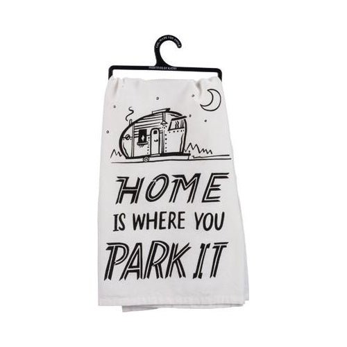 Home is Where You Park it Dish Towel