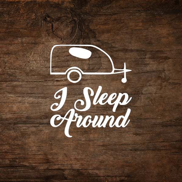 I Sleep Around - MyPod Window Decal