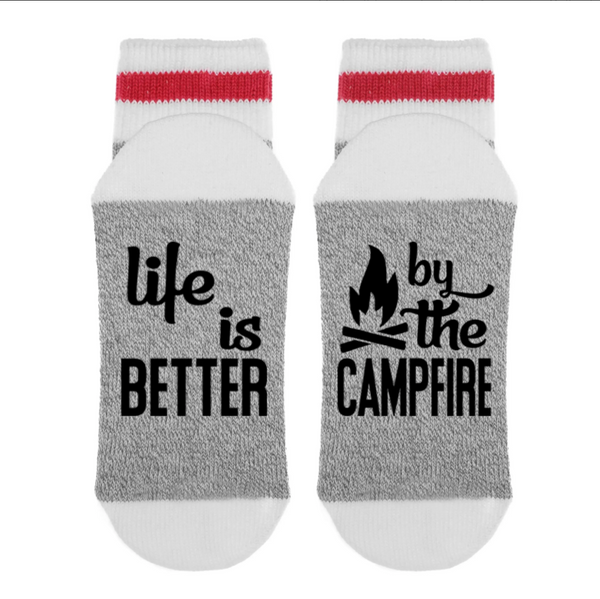 Life Is Better By The Campfire - Women's Socks