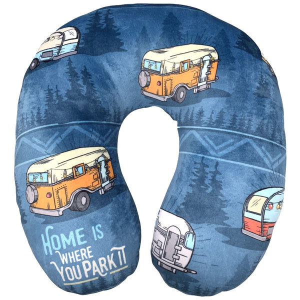 "Home is Where You Park It" Travel Head Rest