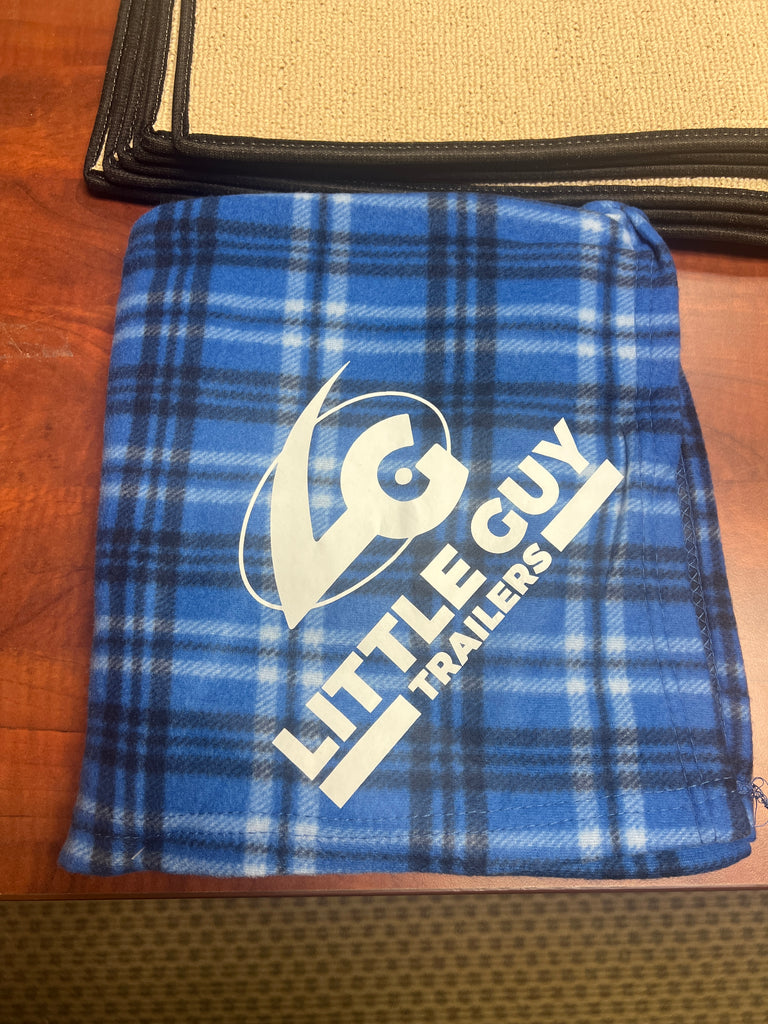 Little Guy Trailers Throw Blanket