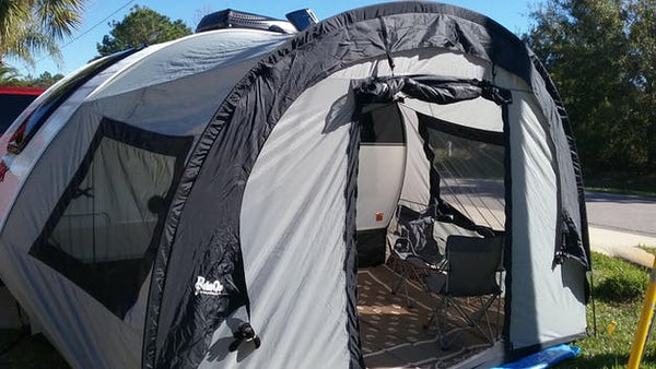 Used - Little Guy Mini Max Side Tent by PahaQue Silver/Black Trim