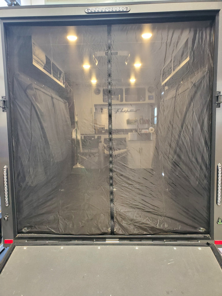 Toy Hauler Ramp Screen Door