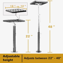 WEIZE RV Patio Supports, Support to Toy Hauler Patios, and Flat Bottom Slide-Outs, 1000lb Capacity Each, Adjustment 22-inches to 48-inches