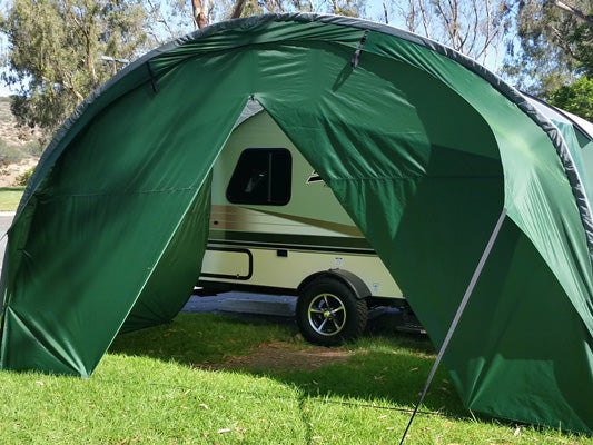 NuCamp T@B 320 Awning Solid Front Wall Accessory