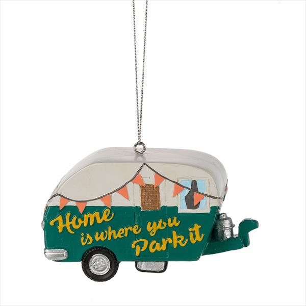 "Home Is Where You Park It" Ornament