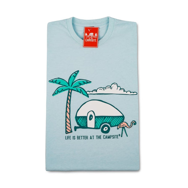 Life is Better at the Campsite Palm Tree Shirt