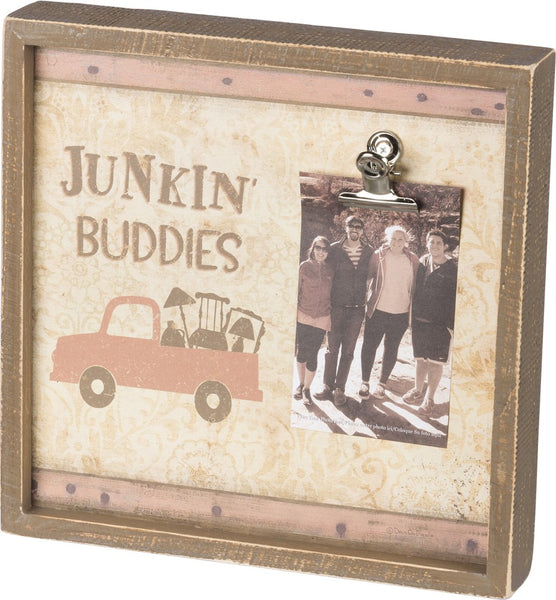 Junkin' Buddies Picture Frame