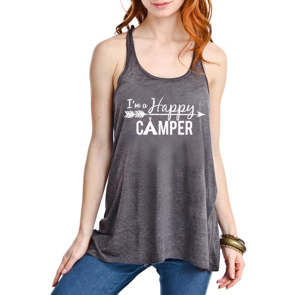 "I'm A Happy Camper" Women's Tank Top