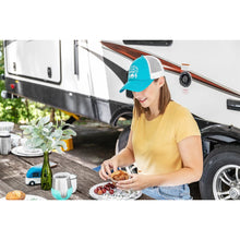 "Life is Better at the Campsite" Blue Trucker Hat