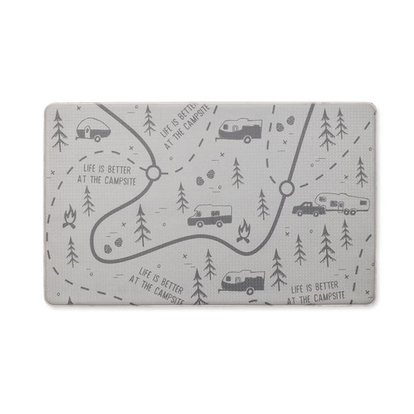 "Life is Better at the Campsite" Anti-Fatigue Kitchen Mat