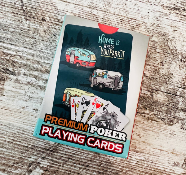 "Home Is Where You Park It" Playing Cards