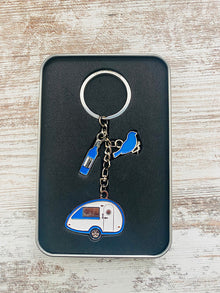 T@B Teardrop Camper Keyring