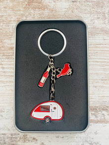 T@B Teardrop Camper Keyring