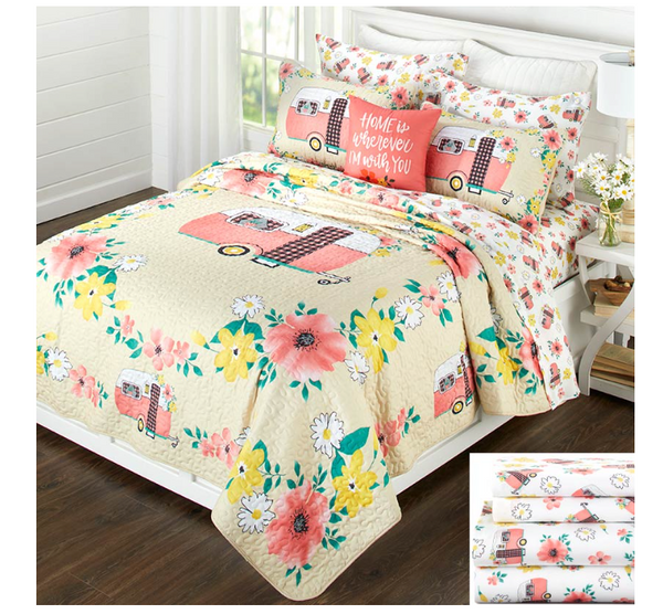 Floral Camper Bedding