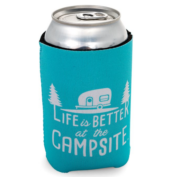 "Life is Better at the Campsite" Can Cooler