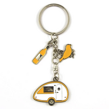 Tab T@B Teardrop Trailer Keychain | Teardrop Trailer Gifts