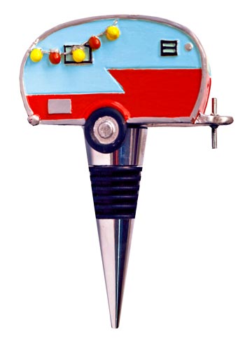 Vintage Camper Bottle Stopper