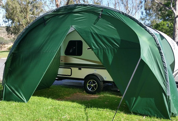 Teardrop camper cheap awning