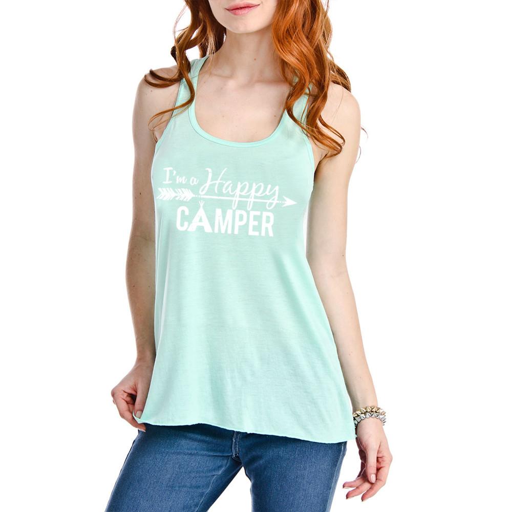 "I'm A Happy Camper" Women's Tank Top