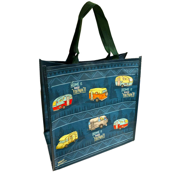 "Home is Where You Park It" Shopping Bag