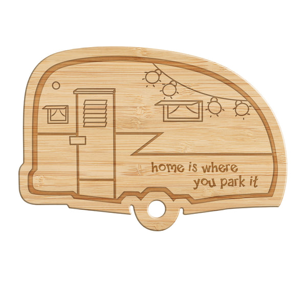 "Home is Where You Park It" Cutting Board