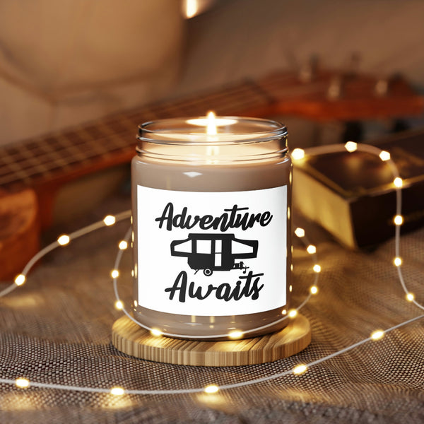 Adventure Awaits Pop-Up Camper Scented Candle